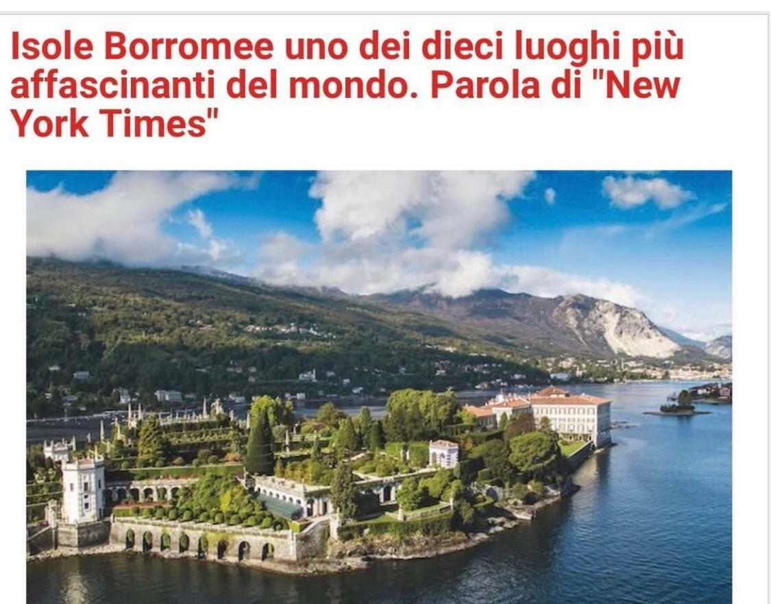 Artelago Silver Panoramic Lake View Baveno Exterior photo